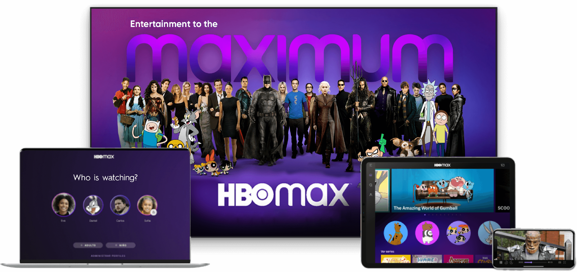 HBO Max AnyTime and AnyWhere to Flow